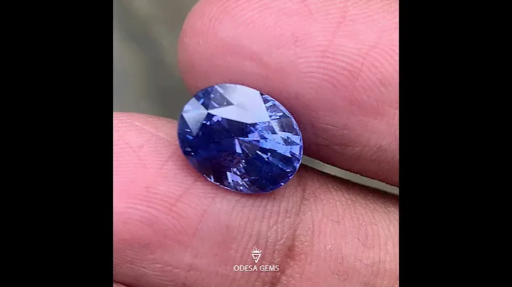 Natural 6 carat blue sapphire