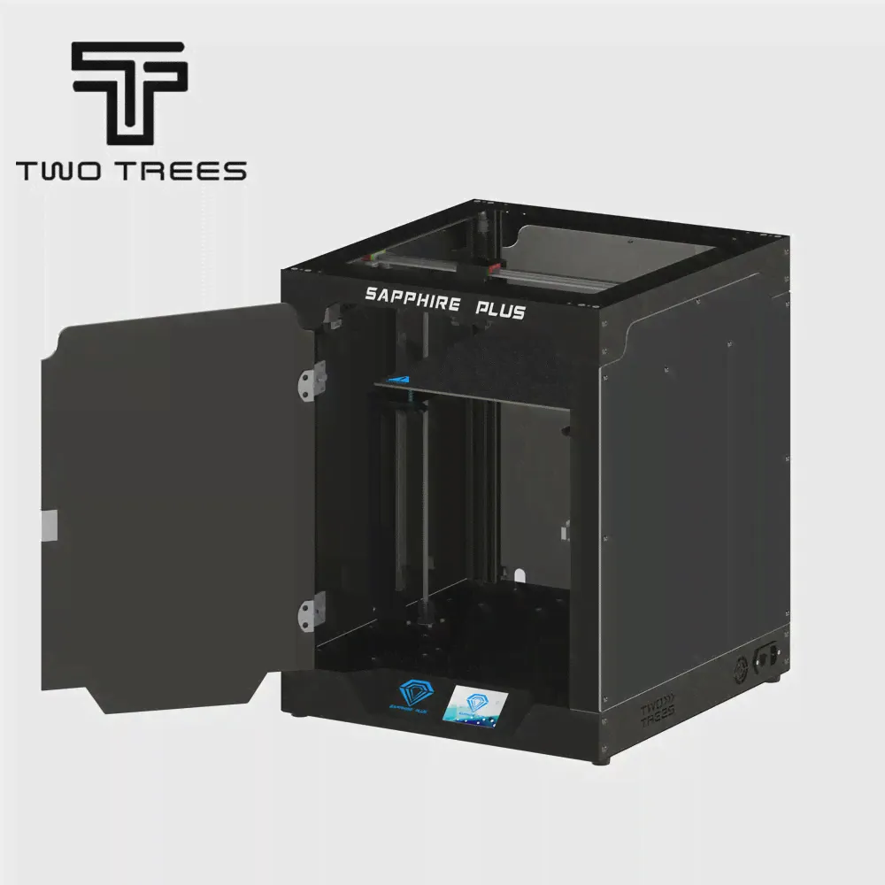 3D принтер Twotrees Sapphire Y Plus V1.1, комплект для самостоятельной сборки, экструдер COREXY BMG, размер печати 300*300*350 мм PEI FDM, двойная ось Z для Sapphire Plus (art.: 3920bb6d05413)-3