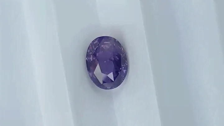 G725 UNHEAT PURPLE SAPPHIRE OVAL 5.50CT