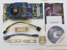SAPPHIRE ATI RADEON HD 3850 512MB GDDR3 DUAL DVI S-Video PCIe PCI EXPRESS Nice