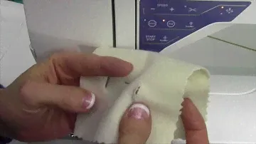 Husqvarna Viking Sapphire 930 35 Mending Stitch