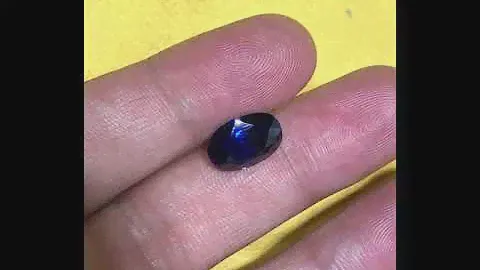 Royal blue Sapphire from Srilanka