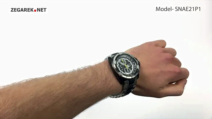 Seiko Velatura SNAE21P1 Chronograph Quartz 100m Sapphire - Zegarek.net