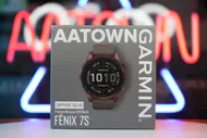 Garmin Fenix 7S Sapphire Solar - Dark Bronze Titanium with Shale Gray Band