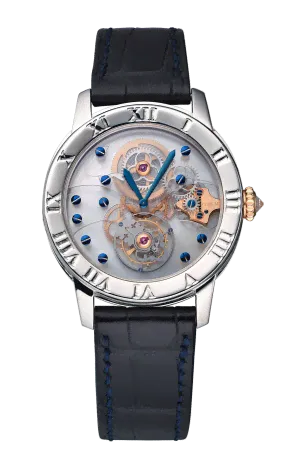 Часы Corum Platinum Skeletonized Sapphire Tourbillon 372.551.70 0001 0000 36857