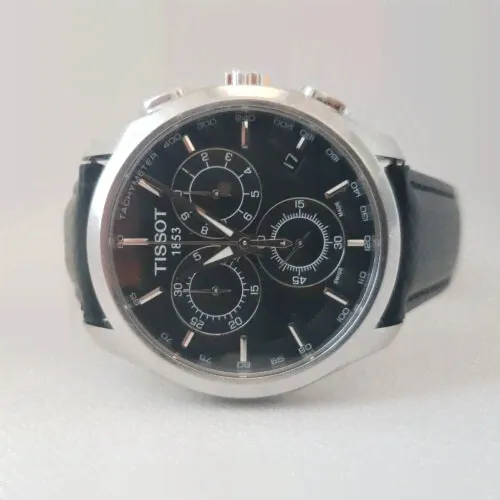 TISSOT Chronograph T035617 quarz/Swiss mens wristwatch/ Sapphire crystal WR100m-0