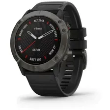 Умные часы Garmin Fenix 6X Sapphire (Цвет: Carbon Gray)