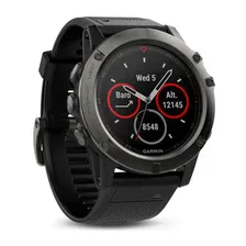Умные-часы Garmin Fenix 5x sapphire c GPS, серые