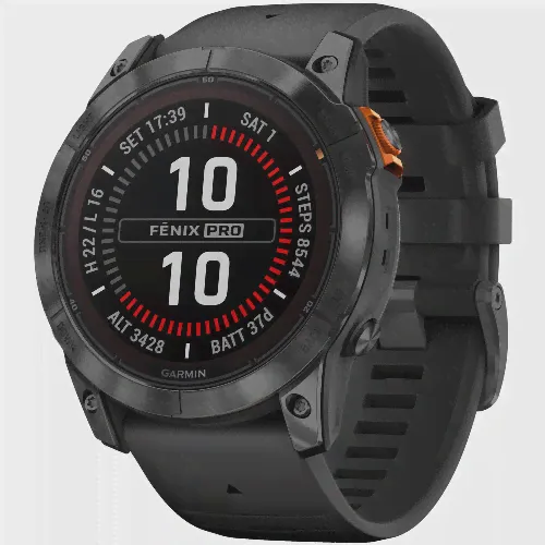 Умные часы Garmin Fenix 7 Pro Sapphire Solar Carbon Gray-0