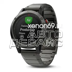 Garmin Fenix 5X Sapphire серые с металлическим браслетом-4