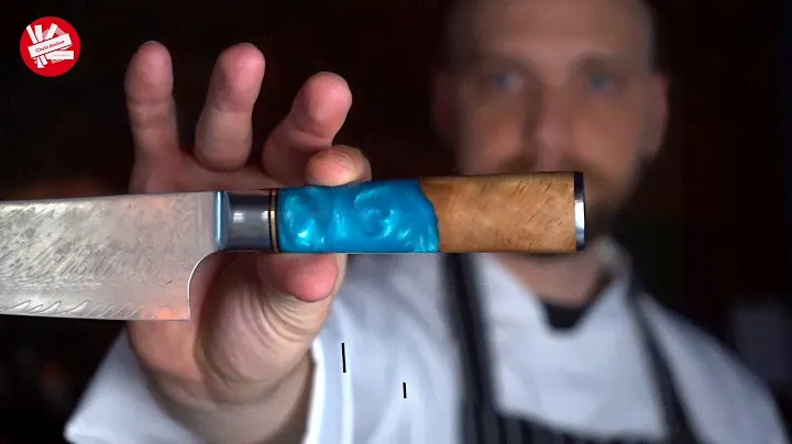 Kiyomi knives series - Damascus chef knives