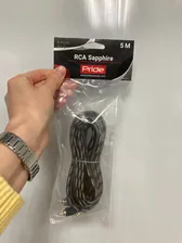 Межблочный кабель 2RCA-2RCA Pride RCA Sapphire