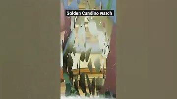 Golden Candino watch World beautiful Clock |WhatsApp status Facebook story|