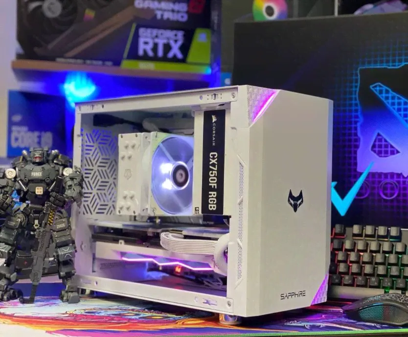 Sapphire Компьютерный корпус NITRO M01, белый