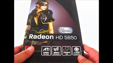 Sapphire Radeon HD 5850 Xtreme - Unboxing and Product Overview