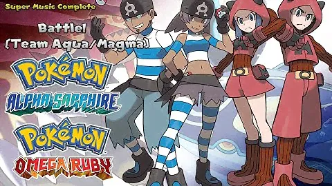 Pokémon Omega Ruby & Alpha Sapphire - Vs Team Aqua/Magma (Highest Quality)