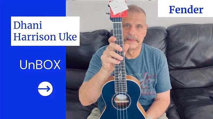 Fender Dhani Harrison Ukulele Unboxing