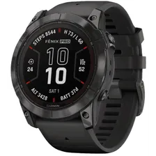 Garmin Fenix 7X Pro Sapphire Solar Carbon Gray DLC Titanium / Black Band