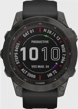 Умные часы Garmin Fenix 7 Sapphire Solar, серый (010-02540-21)