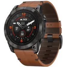 Умные часы Garmin Epix Pro (Gen 2) Sapphire Edition Titanium, кожа