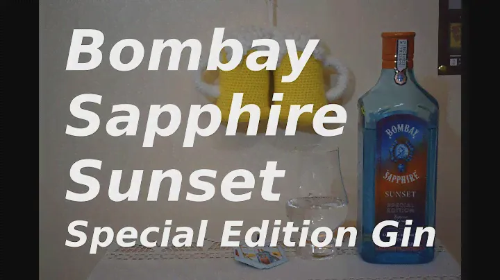 Bombay Sapphire Sunset Special Edition Gin