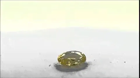 IGI Certified Natural 1.37 cts Yellow Sapphire