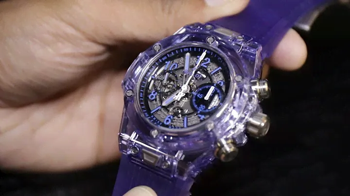 Первый взгляд: Hublot Big Bang Unico Sapphire синего цвета