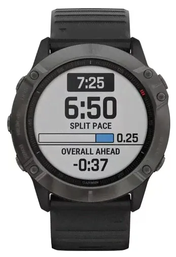 Часы Garmin Fenix 6X Sapphire DLC серый/черный-2