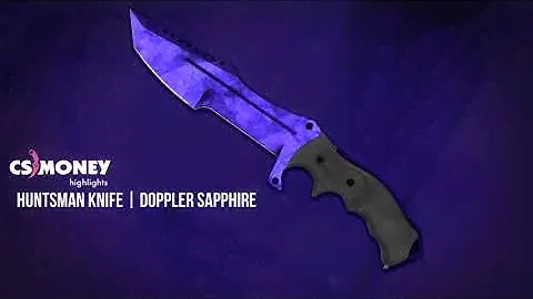 CS:GO | Huntsman - Doppler Sapphire