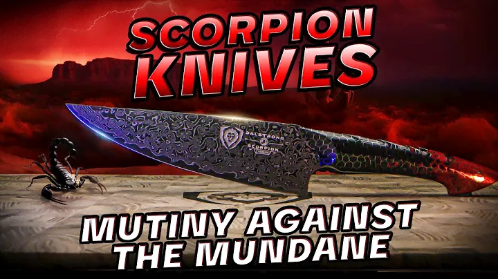 Unveiling The Scorpion Series | Damascus Kitchen Knife