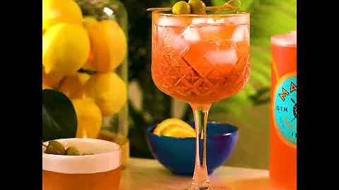 Malfy Con Arancia Gin Tonica Cocktail