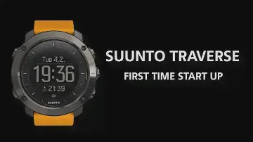 Suunto Traverse - First time start up