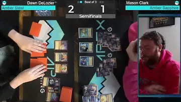 $5K Lorcana Invitational | Dawn DeLozier(Amber Steel) vs Mason Clark(Amber Sapphire) | Semifinals