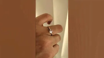 Natural peach sapphire rose gold ring by Sumuduni Gems