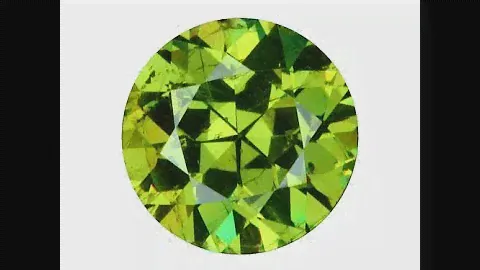 2.31ct Loose Demantoid Garnet Gemstone | Round Brillant Shape | Madagascar - Star Lanka