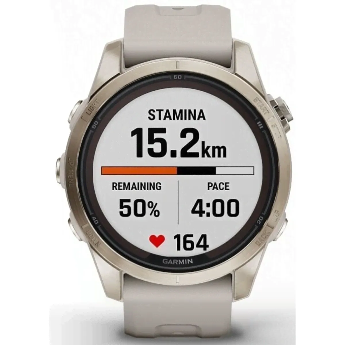Умные часы Garmin Fenix 7S Pro Sapphire Solar (Цвет: Soft Gold)