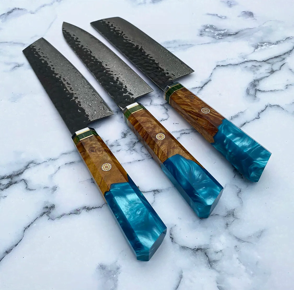 Sapphire Carbon Drip II - Knife Set-0