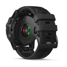 Умные часы Garmin Fenix 5x PLUS Sapphire, черные с черным ремешком