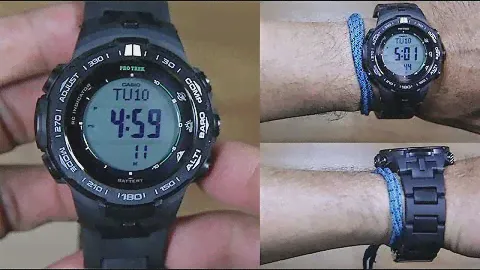 Casio Protrek PRW-3100FC-1 Sapphire Crystal - UNBOXING