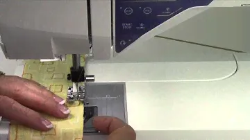 Husqvarna Viking Sapphire 930 42 Perfecting Your Quarter Inch Seam