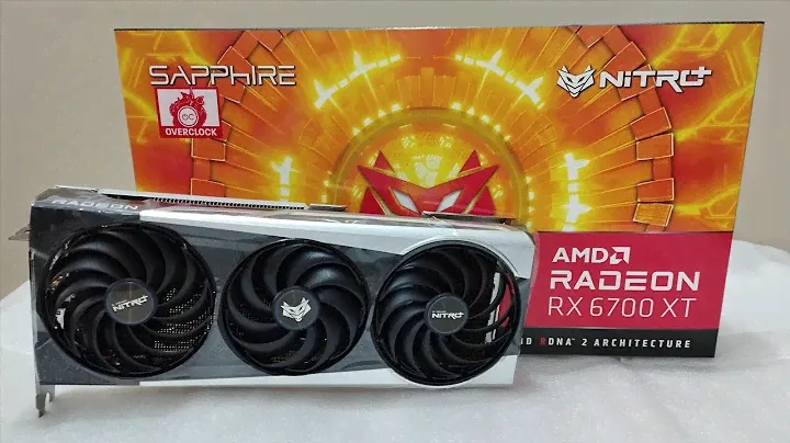 AMD Radeon RX 6700 XT Sapphire Nitro+ OC 12GB Unboxing + Furmark Stress Test 2022