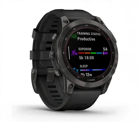 Умные часы Garmin Fenix 7 Sapphire Solar