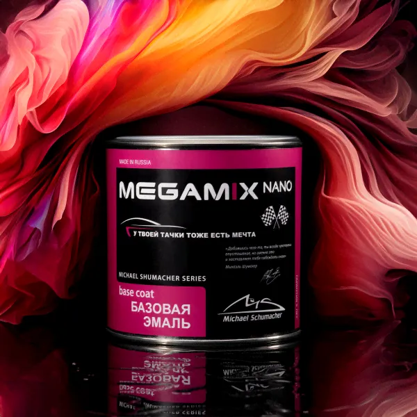 452 MEGA MIX Volvo Black Sapphire металлик (850 мл)-0