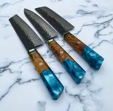 Sapphire Carbon Drip II - Knife Set