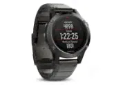 Умные часы серые с металлическим браслетом Garmin Fenix 5x Sapphire