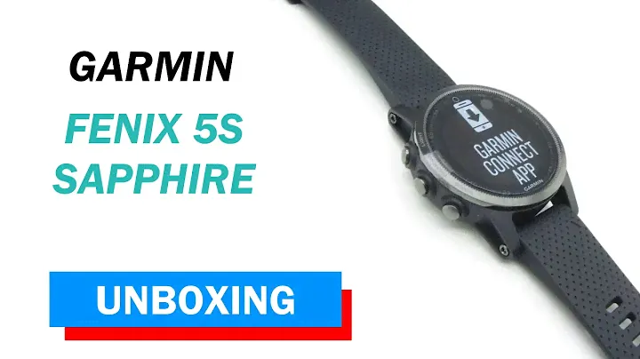 Garmin Fenix 5S Sapphire Unboxing HD (010-01685-11)