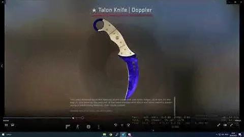 TALON DOPPLER SAPPHIRE CASE DROP