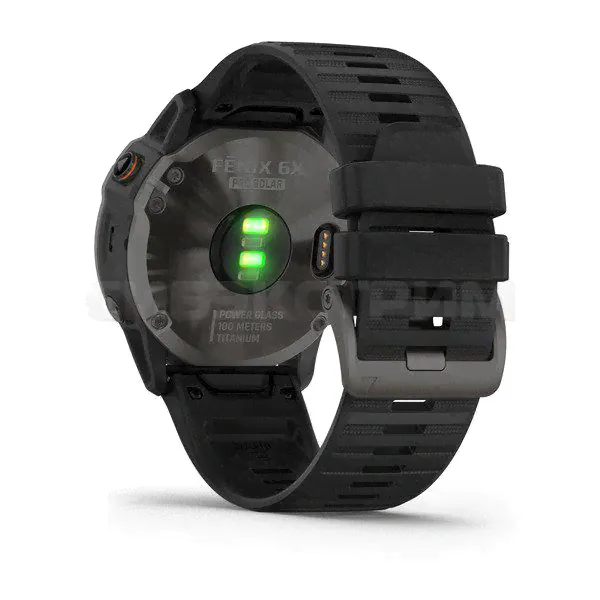 Fenix 6X Sapphire серый DLC с черным ремешком-2