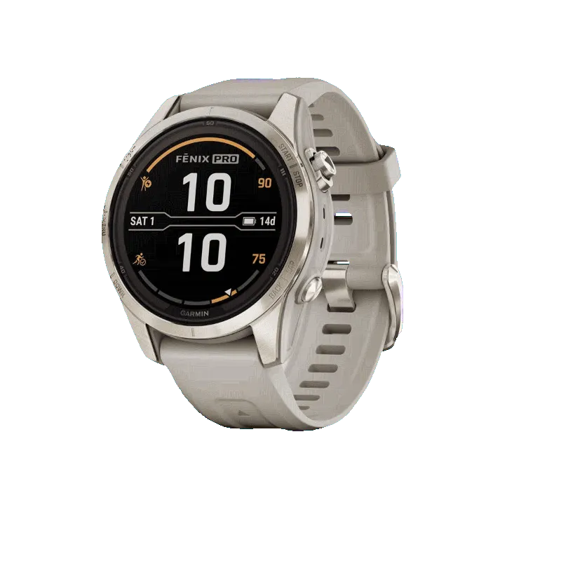 Fenix 7S Pro Sapphire Solar золотистый корпус со светло-песочным ремешком