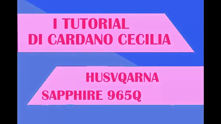 Husqvarna SAPPHIRE 965Q